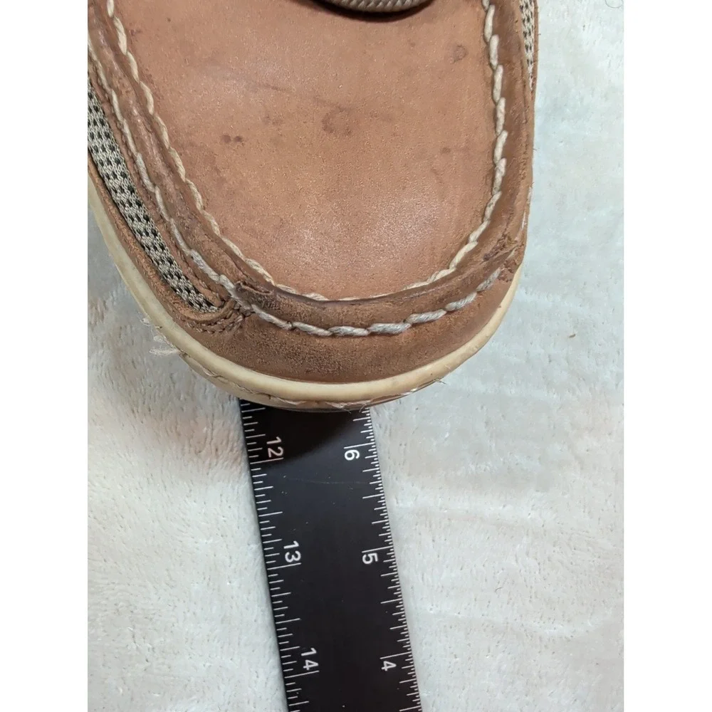 Sperry Top-Sider Billfish Tan‎ Leather Mesh Boat Shoes Mens 10.5M 0771253